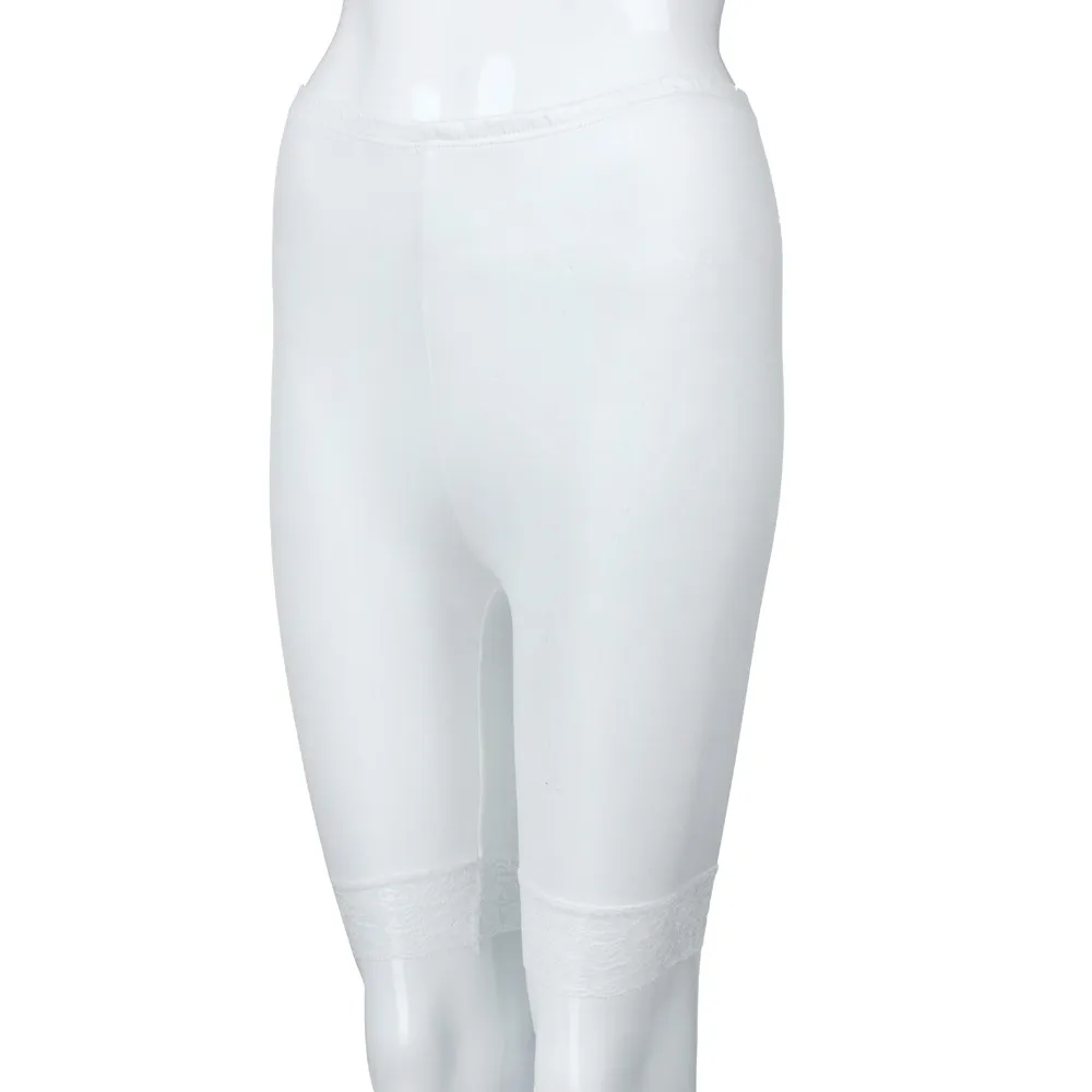 Женские летние леггинсы с высокой талией кружевные короткие boho feminino брюки трусики с завышенной талией mujer Большие размеры XL-5XL#30