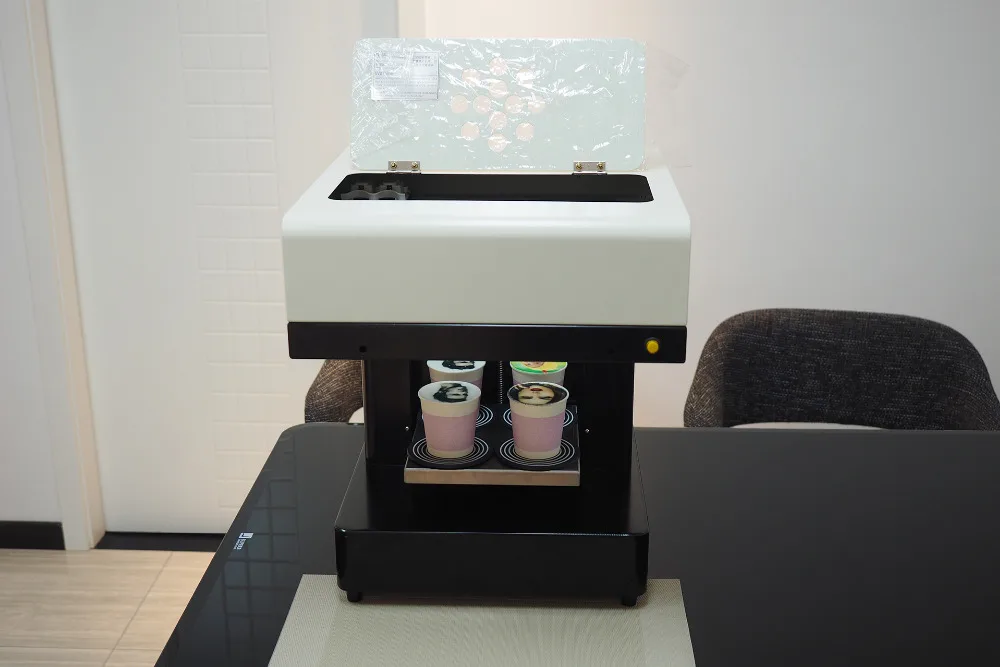 #Special Offers 3D 1-4cups coffee Print machine Small cake Food printer Edilbe ink 4*100ml free #Special Offers 3D 1-4cups coffee Print machine Small cake Food printer Edilbe ink 4*100ml free