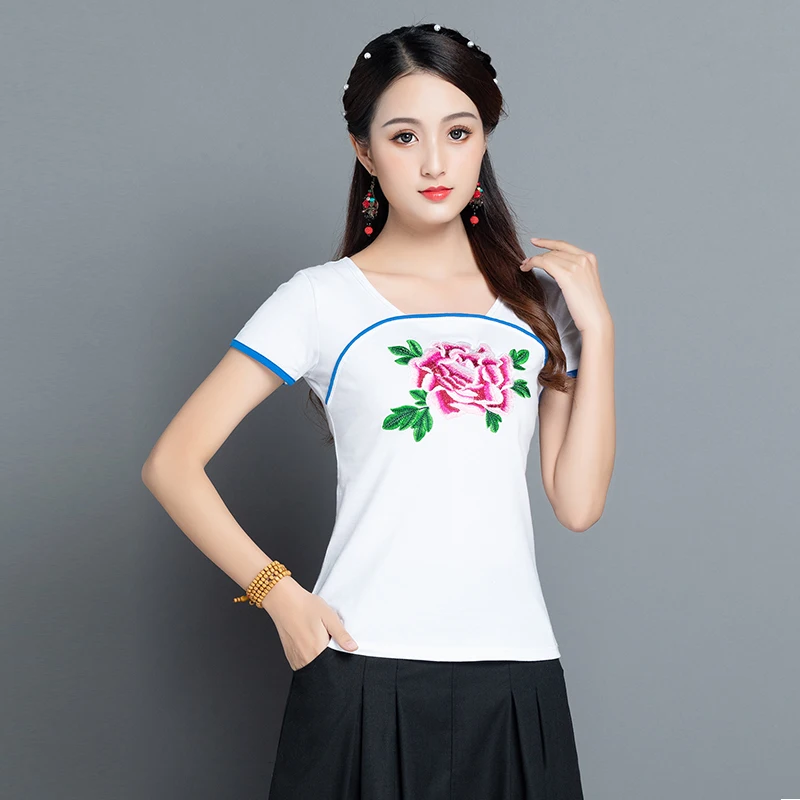 Female Clothing Tees Elegant Plus Size 5XL Ladies Clothes