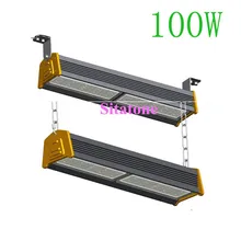 2 шт./лот AC85-265V IP65 100 Вт Светодиодные панели 100 Вт Светодиодная лампа для склада