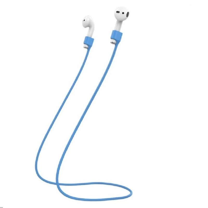Анти-потерянный силиконовый ремешок петли для Apple Airpods адсорбции шнур кабель