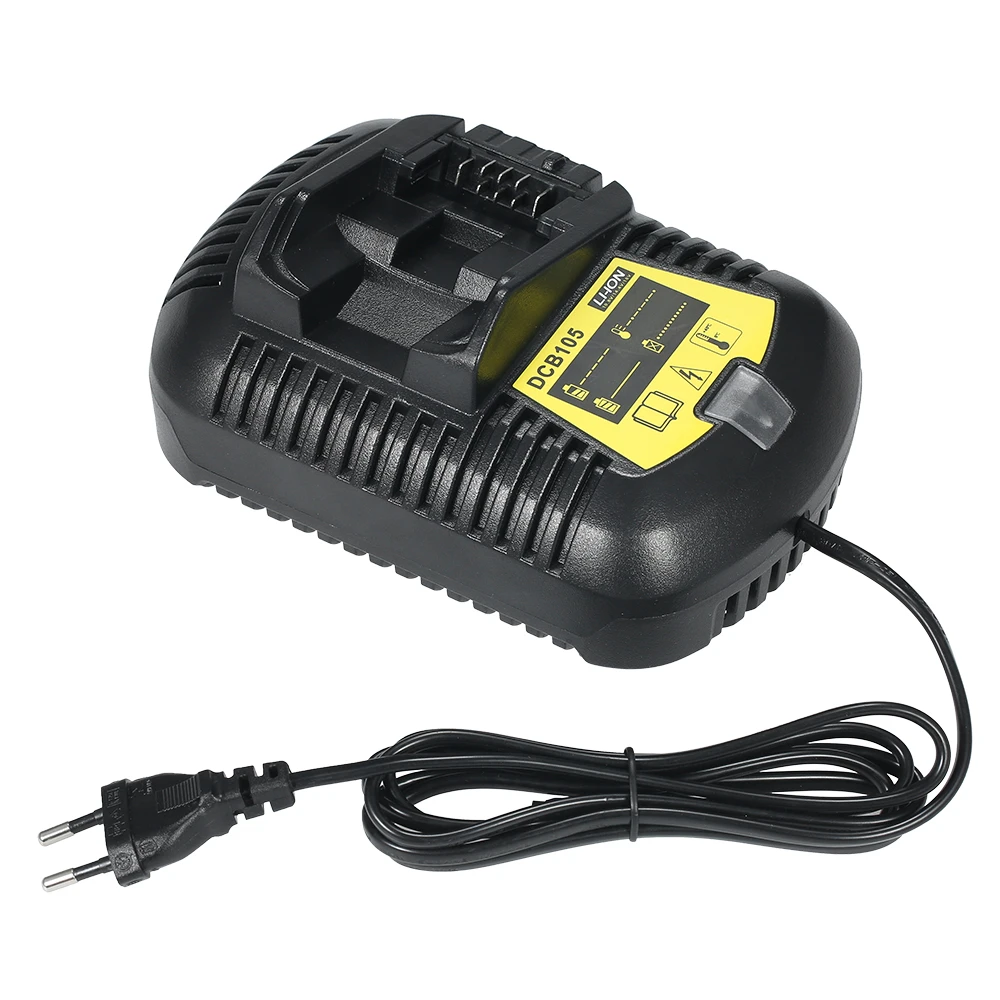 Cargador rápido de repuesto DCB105 DCB101 para Dewalt 12V 20V MAX batería de iones de litio baterías chargerdewalt dcb101 charger - AliExpress