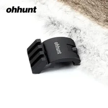 Ohhunt 3 слота Ультра низкий профиль смещение Пикатинни Крепление аксессуар для AR 15 Тактическая Винтовка красная точечная Лупа фонари