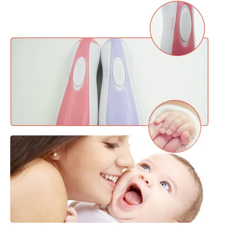 Portable Adult Baby Electric Nail Trimmer Safe Manicure Pedicure For Kids Adult Quiet Nail File Babies Nail Care