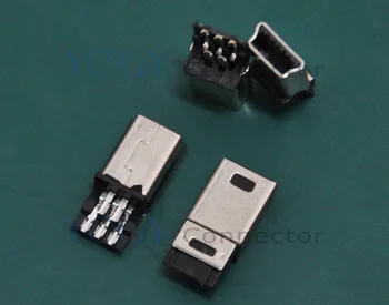 

(100 pcs/lot) Mini Male USB Connectors Plug fit for Moblie Power, Data Cable