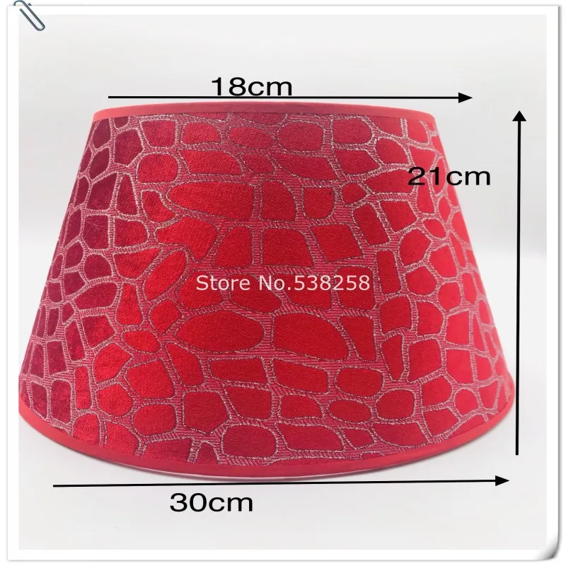 

E27 Art Deco Lamp shade for table lamp pvc Pattern Textile Fabrics Decorativ lampshade modern style lamp cover for desk lamp