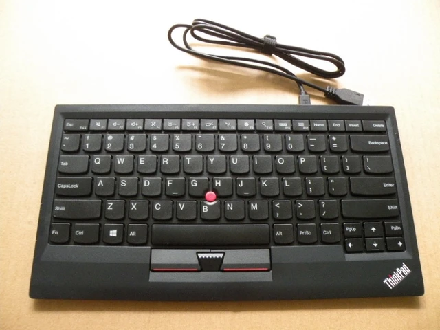 Free shiping ThinkPad Compact USB Keyboard with TrackPoint 0B47190 , US English 0B47190 _