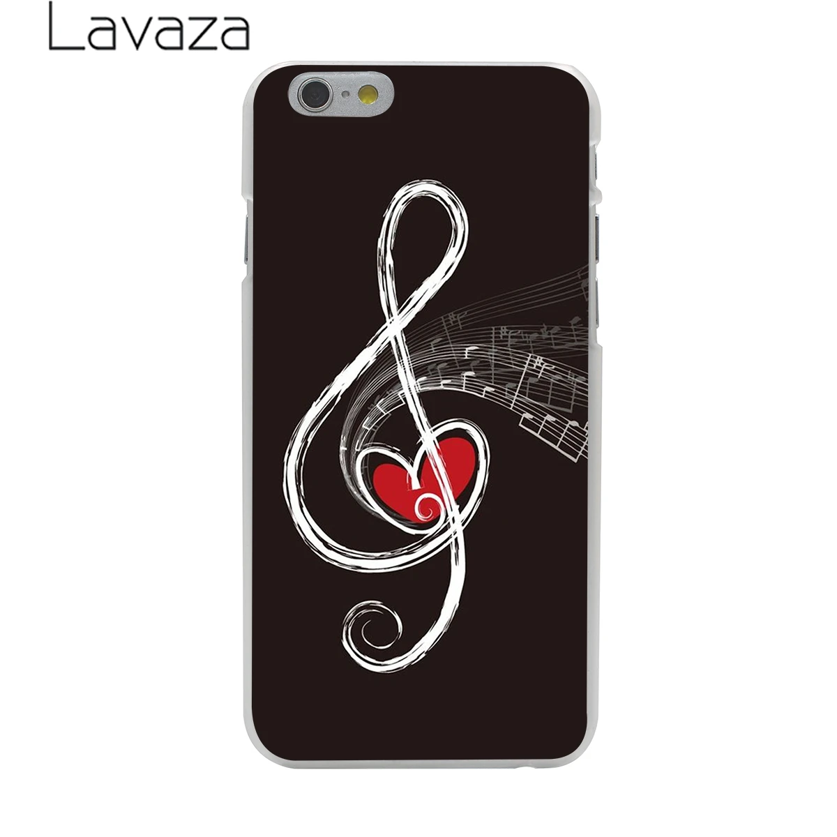 Жесткий чехол для телефона Lavaza ddj iPhone XR X XS 11 Pro Max 10 7 8 6 6S 5 4 SE с изображением музыки