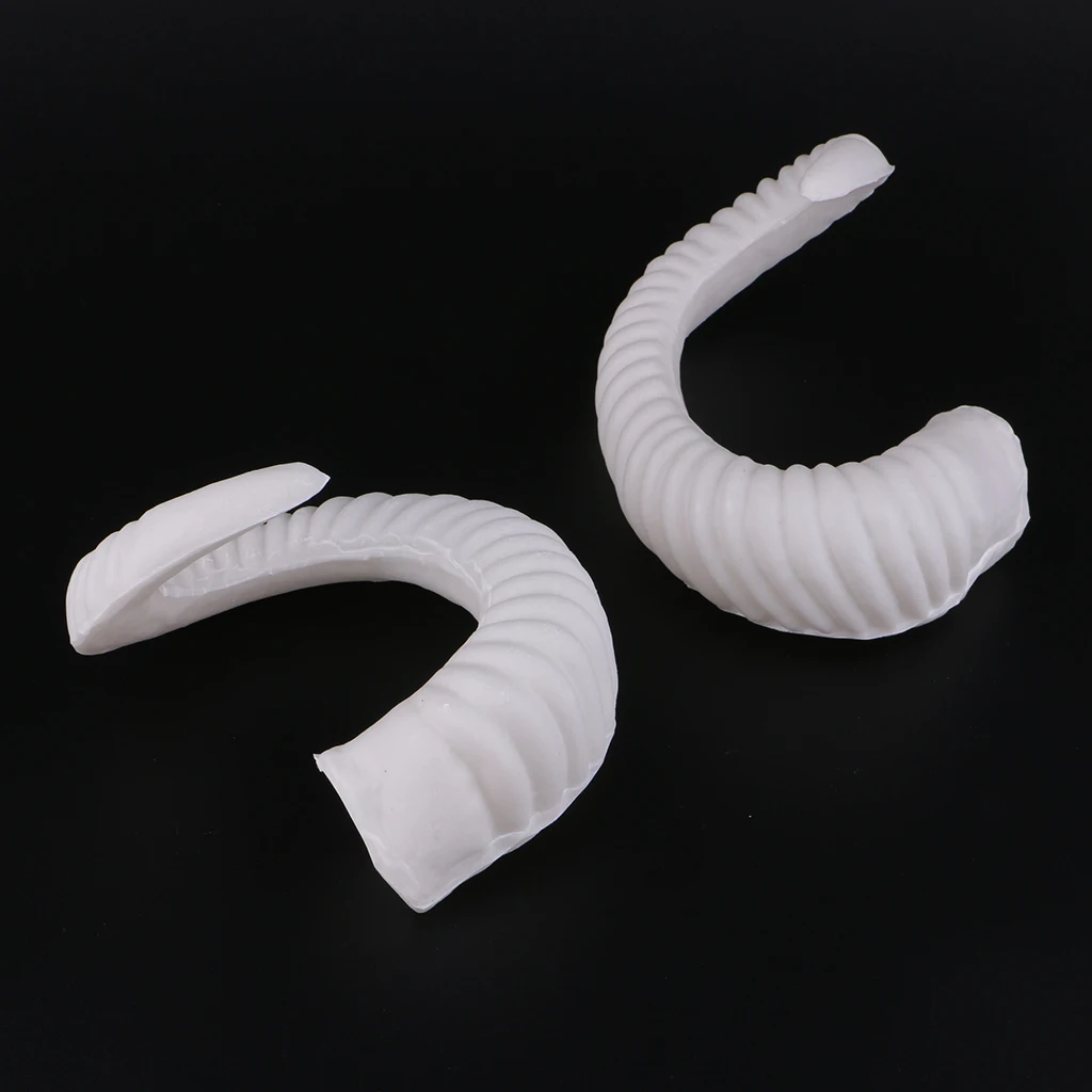Artificial Ram Horns Costume Accessories for DIY Gothic Hair Headband Hoop B