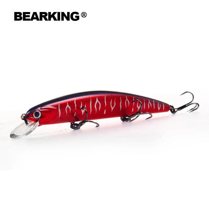 Bearking, 11 см, 17 г, для дайвинга, 1,5 м, супер вес, система длинного литья, SP minnow, новая модель, рыболовные приманки, жесткая наживка, качественные воблеры - Цвет: C