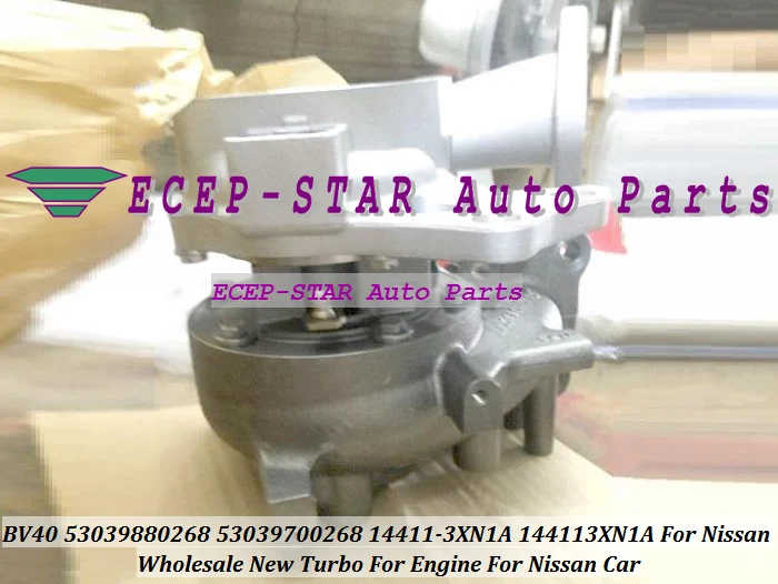 BV40 53039880268 53039700268 5303-970-0268 14411-3XN1A 14411 3XN1A 144113XN1A Turbo Turbocharger For Nissan Car (2)