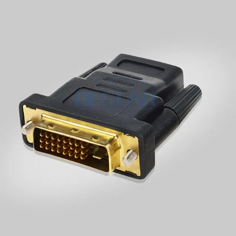 Адаптер DVI HDMI Переходник мама 18 + 1 24 5 Штекерный конвертер 1080P Поддержка компьютера