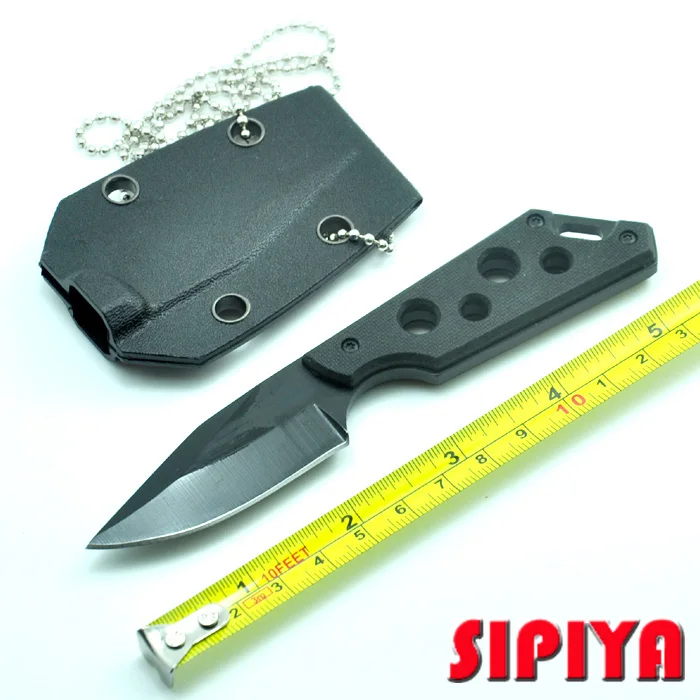 

fixed blade knife Outdoor Survival Camping Pocket Knives With ABS Sheath