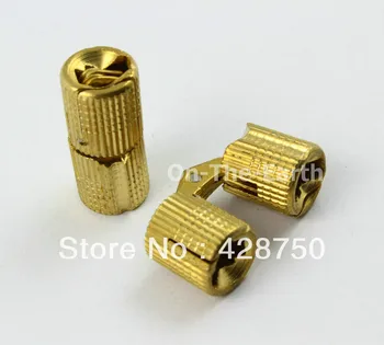 

8PCS/Lot HIDDEN HINGE INVISIBLE HINGE BARREL CONCEALED HINGE 10mm (3/8") - BRASS