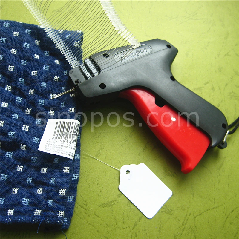 Tagging Gun for Clothing Retail Price Label Gun Standard Tag Attacher Set With5 Needles and 1000pcs of Barbs for Store Warehouse Consignment Family