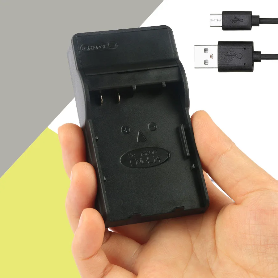 Battery Charger for Nikon EN EL14 ENEL14 MH 24 MH24 D3100 D3200 D5100