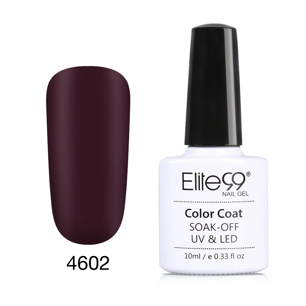 Elite99 3 в 1 матовый одношаговый Гель-лак для ногтей нет необходимости базовое верхнее покрытие дизайн ногтей полуперманентный праймер для ногтей лак - Цвет: 4602