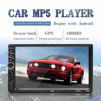 

Car Radio 2Din 7"HD Autoradio Multimedia Player Touch Screen Audio Car Stereo MP5 Bluetooth USB TF FM Camera Remote Control