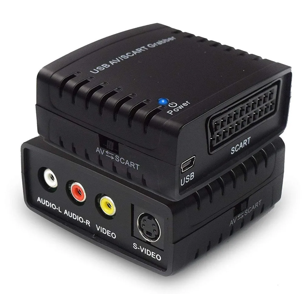 Карта захвата видео конвертация Scart TV Hi8 VHS в цифровой DVD USB AV конвертер|Кабели