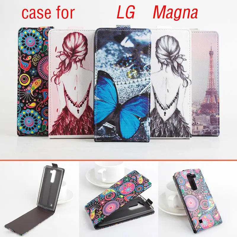 Чехол для телефона LG Magna Flip деловая Стильная крышка чехол из кожи. | Мобильные