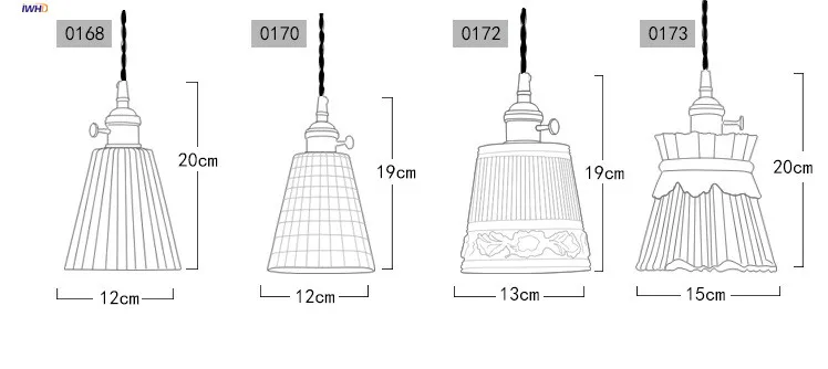 Luminárias para Casa Iluminação de Parede Lâmpada de Parede do Banheiro Espelho de Luz da Escada de Vidro Iwhd Nórdico Japão Retro Luzes Quarto Cobre Wandlamp 20 IWHD Nórdico Japão Retro Luzes Luminárias Para