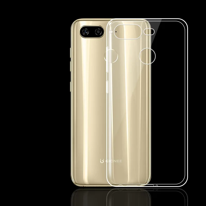 

For Gionee S11 phone case Transparent color clear soft Silicone cover