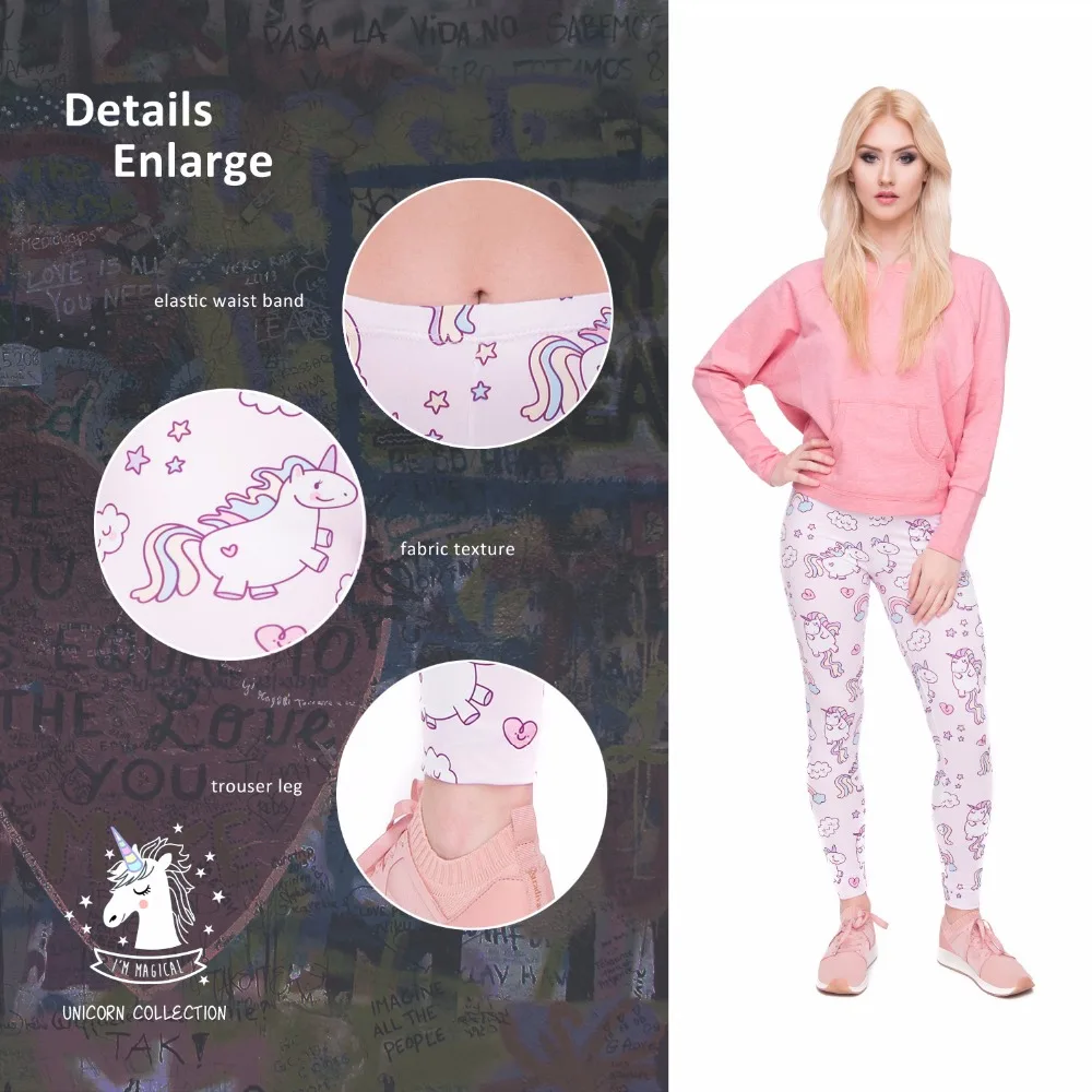 Unicorns World Printing Women Legging Woman Pants -Unicorn Fashion HTB1ld7ObIhmZKJjSZFPq6A5 XXaH