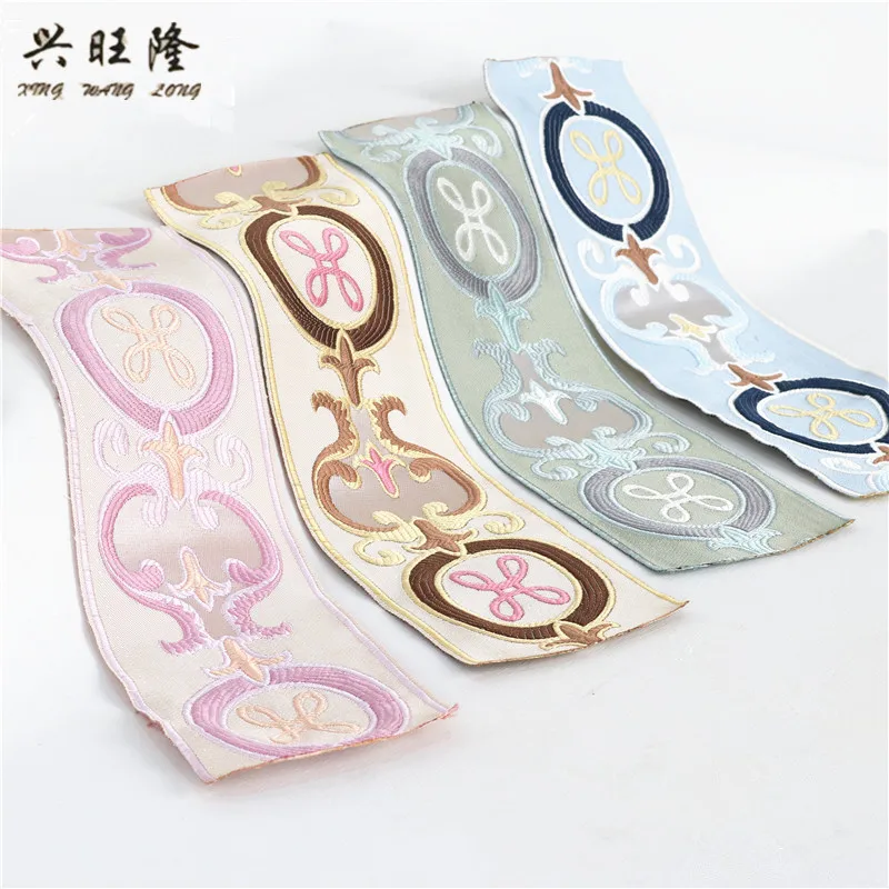 

XWL 10M/Lot 9CM Wide Jacquard Curtain Lace Trim Ribbon Belt Webbing Curtain Accessories DIY Sewing Sofa Garments Lace Fabrics