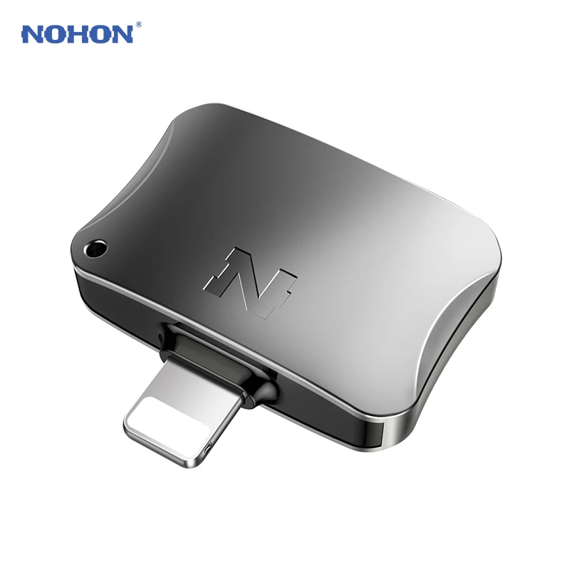 Nohon Headphone Jack Adapter Connector For Lightning iPhone X 8 8P 7 6 6S Plus For 8pin to 3 5mm Earphone Female Aux Audio Cable