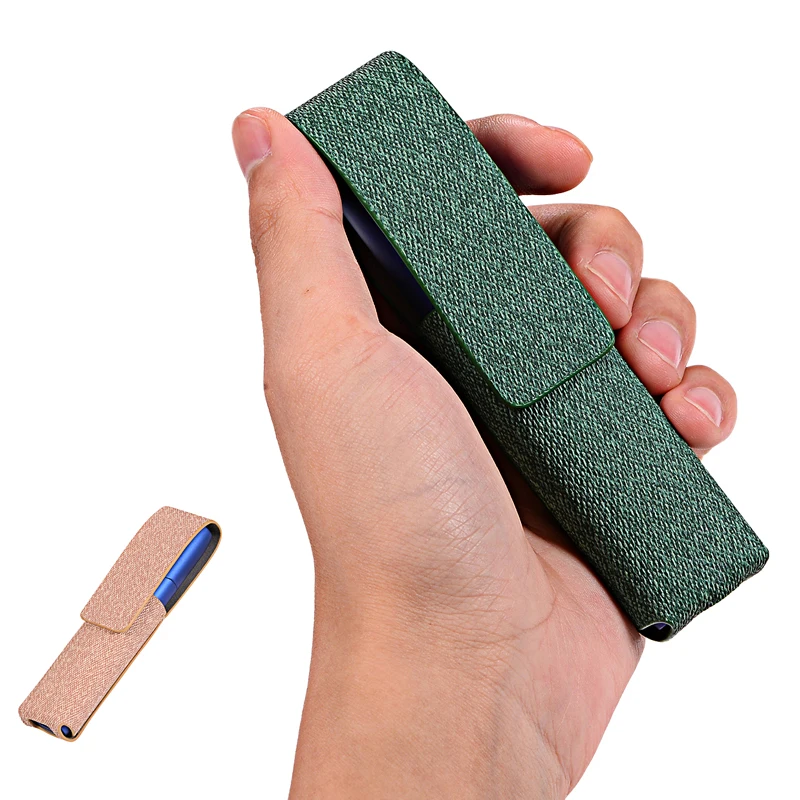

Soft Fabric Leather Bag For Case For Iqos 3 Multi Cigarette Accessories Carrying Protective Case Cover For Iqos 3 Multi