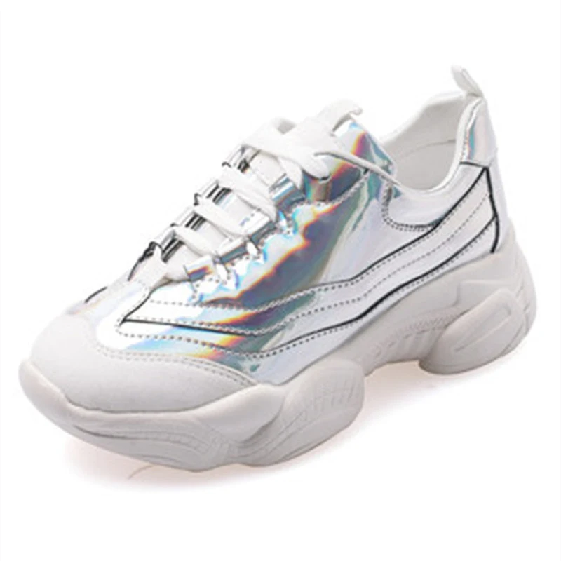 

Spring Autumn Thick soled Platform Casual Women Shoes Woman Sneakers Fashion Korean Style Ladies 35-39