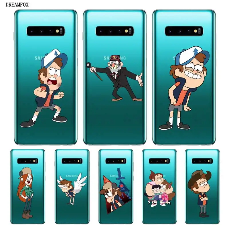 N328 Gravity Falls Cool Soft TPU Silicone Cover For Samsung Galaxy J2 J3 J4 J5 J6 J7 J8 Pro Plus Prime 2018 2017 Case |