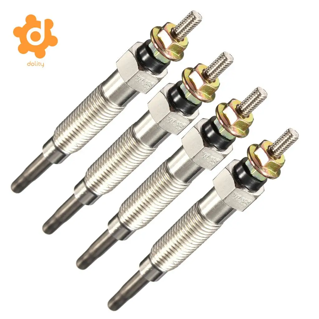 4 Pieces Diesel Heater Glow Plugs For Mitsubishi Pajero Shogun 94-99 2.8 TD