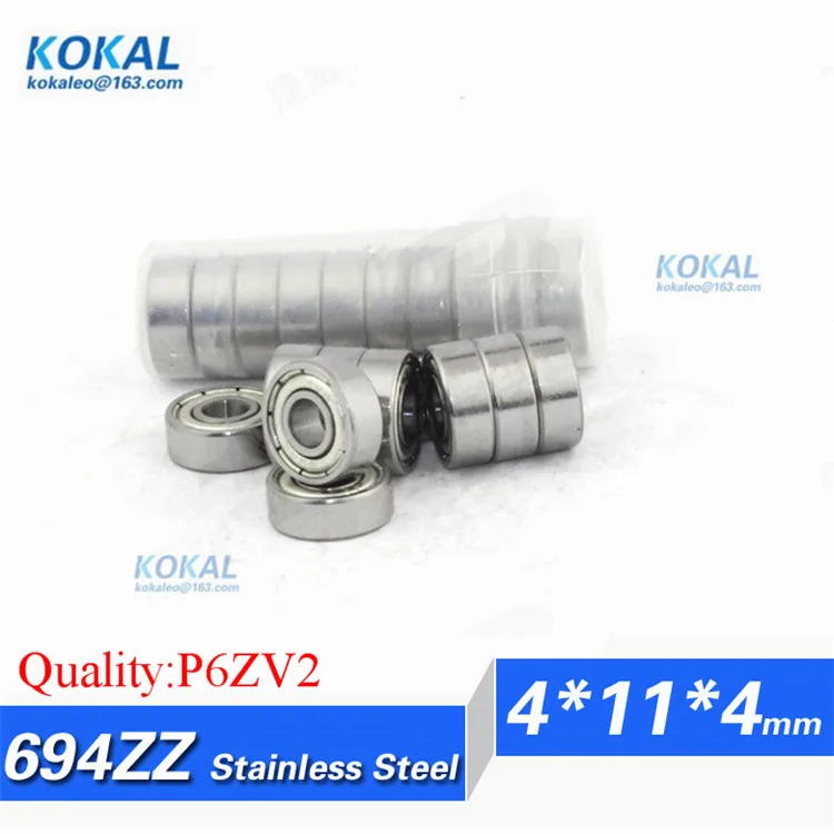 [S694ZZ P6]Free Shipping 10pcs 420 440c stainless steel R 1140 1840094 ...