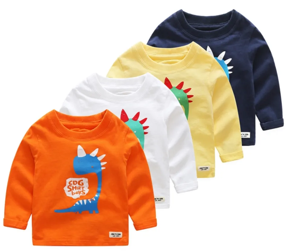 

NEW STYLE LONG SLEEVE 100% cotton little dragon PRINTED BOY POLO SOFT FINISHING Boy WEAR BOY CLOTHING 17807-2