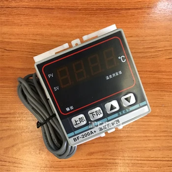 

BF-200A One Way Temperature Controller LED Digital Display Heating/Cooling Control Instrument Fool Attemperator 80-240V
