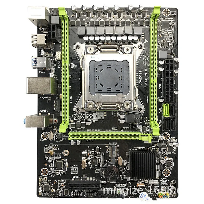 X79 материнская плата Lga2011 2 Каналы Ddr3 память Ecc M.2 Usb3.0 Sata3.0 Pci-E игровая доска для