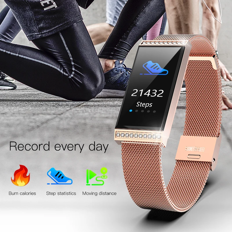 X11 смарт Браслет фитнес трекер smartband IP68 водонепроницаемый часы монитор