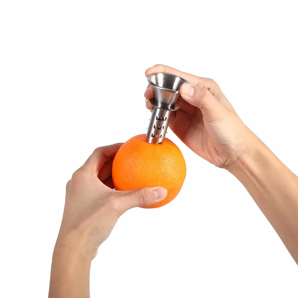 Free Shipping Stainless Steel Durable Orange Lemon Sprayer Citrus Spray