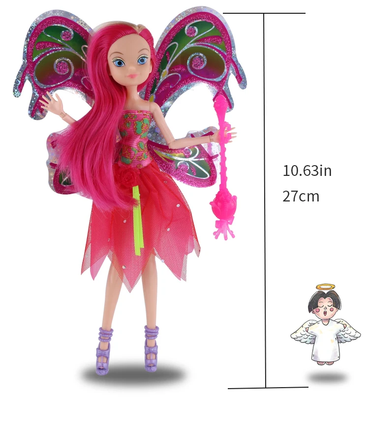 Compra online de 25cm dos desenhos animados kawaii fruta saia chapéu pano  bonecas brinquedos para o bebê menina fingir jogar meninas presente de  aniversário