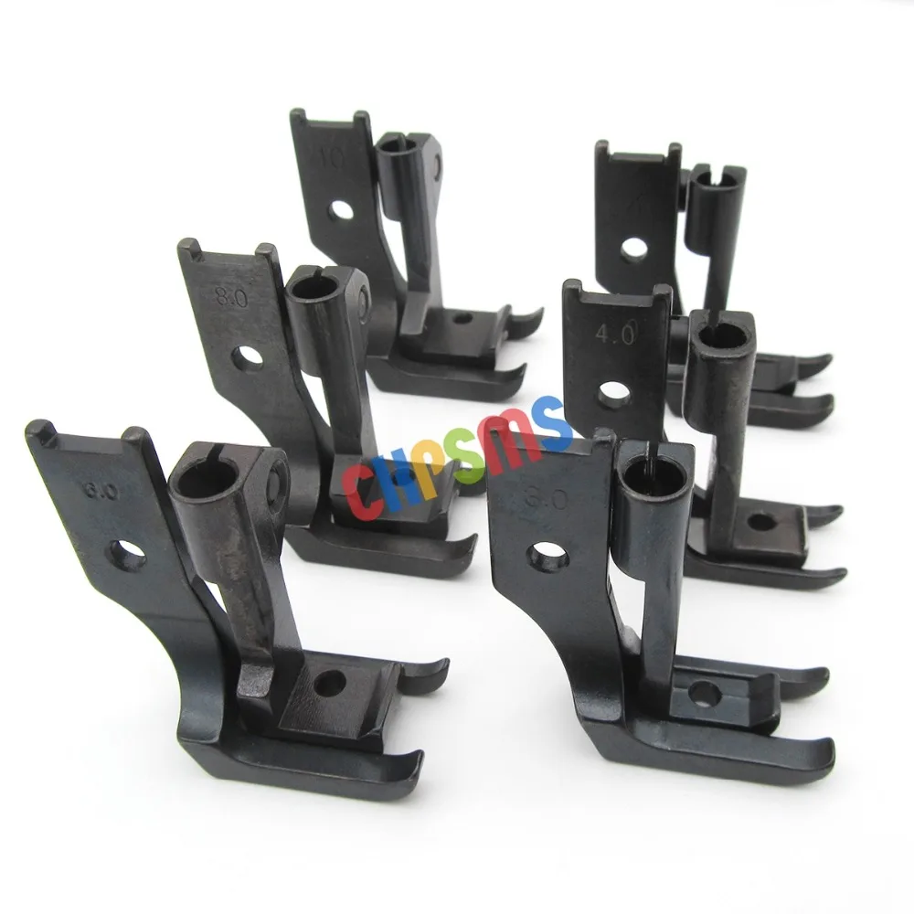 6Set Tubazioni Piedi A Piedi Compatibili Con Singer 144W305/144W204 30 "Braccio Lungo Juki Dnu-241, Fratello Dnu-1541 Ls2-B837 Consew206Rb