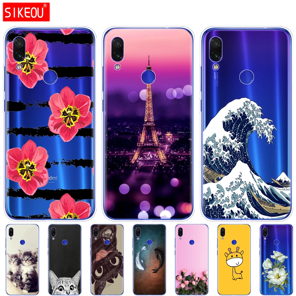 

For Xiaomi Redmi Note 7 Painting Soft TPU Silicone For Xiaomi Redmi Note 7 Case 6.3 inch Fundas Coque Redmi Note7 phone case