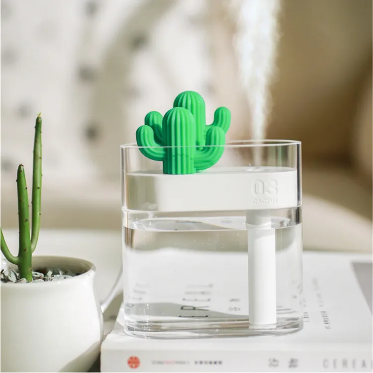 Ультразвуковой увлажнитель воздуха XIAOMI mijia Cactus 160 мл цветная подсветка USB