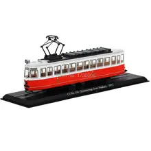 Atlas Tram Model Miniature 1 87 Scale C1 NR 141 Simmering Graz Pauker 1957 Diecast TRAM