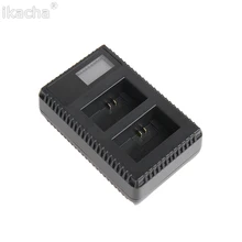 Двойной USB NB-6L NB6L NB 6L зарядное устройство для ЖК-экрана зум-объектив для Canon PowerShot D10 D20 D30 ELPH 500 HS S90 S95 S120 SD770 является SD980 является SD1200