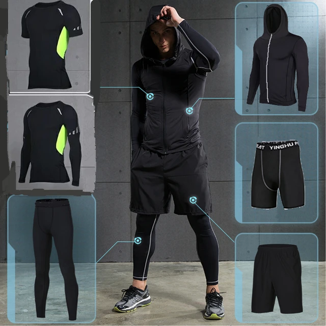 Special Offers Quick Dry Running Sets Men's Compression Sports Suits Gym Basketball Running Tights Tracksuit Running Jogging Clothes Sportswear Special Offers Quick Dry Running Sets Men's Compression Sports Suits Gym Basketball Running Tights Tracksuit Running Jogging Clothes Sportswear