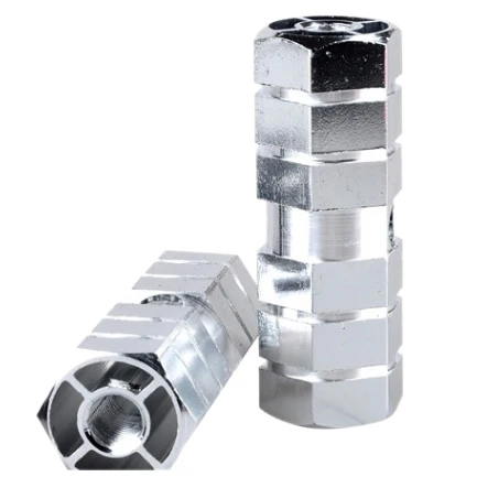 white bike pegs