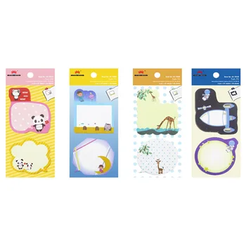 

4A Printed Sticky Notes Value Pack 4.8'' x 2.2'' Cute Memo Pad Sticky Notes Planner Stickers Kawaii Cute Stationery 4A 70000x8