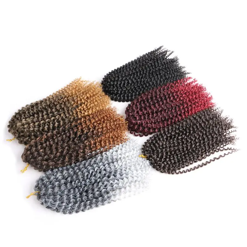 Mali Bob Afro Twist Curly Crochet Braids01