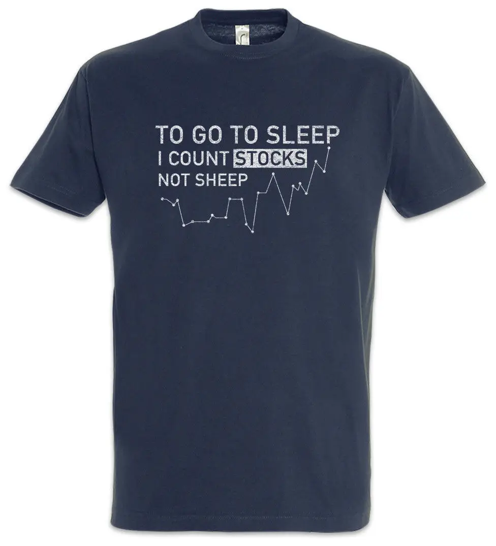 

Count Stocks Not Sheep T-Shirt Bearish Bullish Trader Fun Investment Banker
